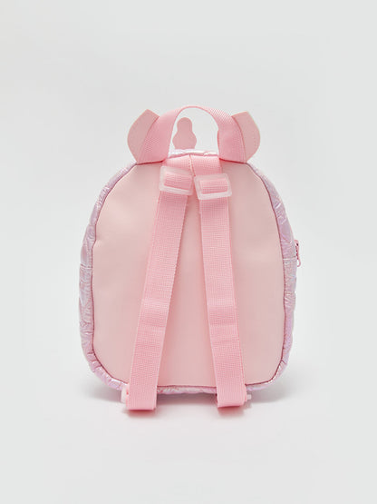 3D Applique Detailed Girl's Backpack