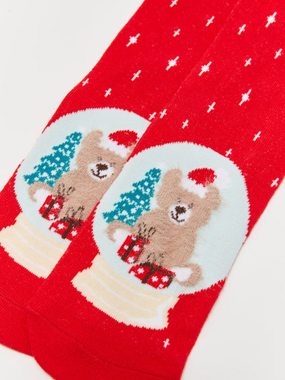 New Year's Themed Girl's Sock Socks