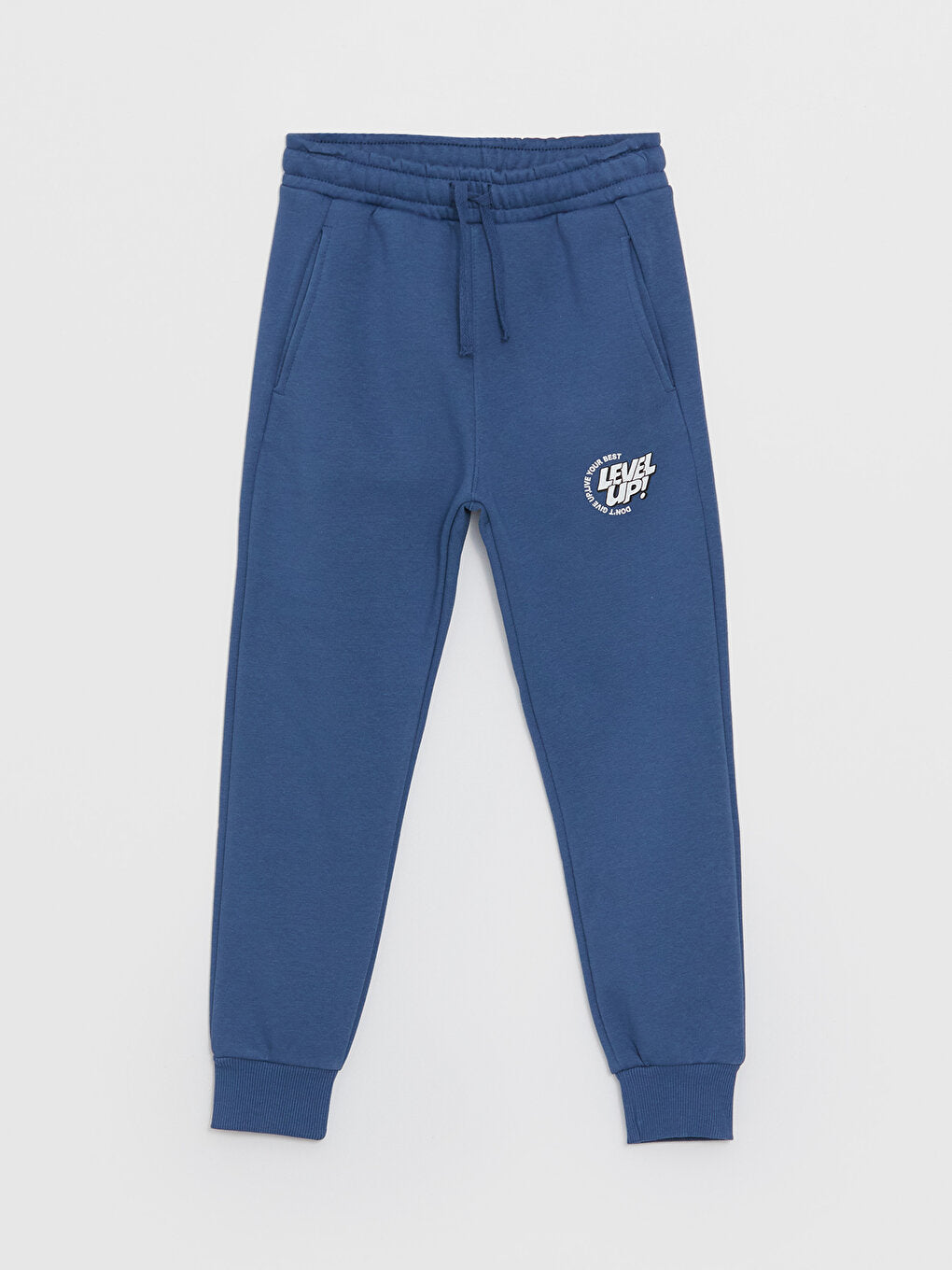 Printed Boys' Jogger Sweatpants with Elastic Waist