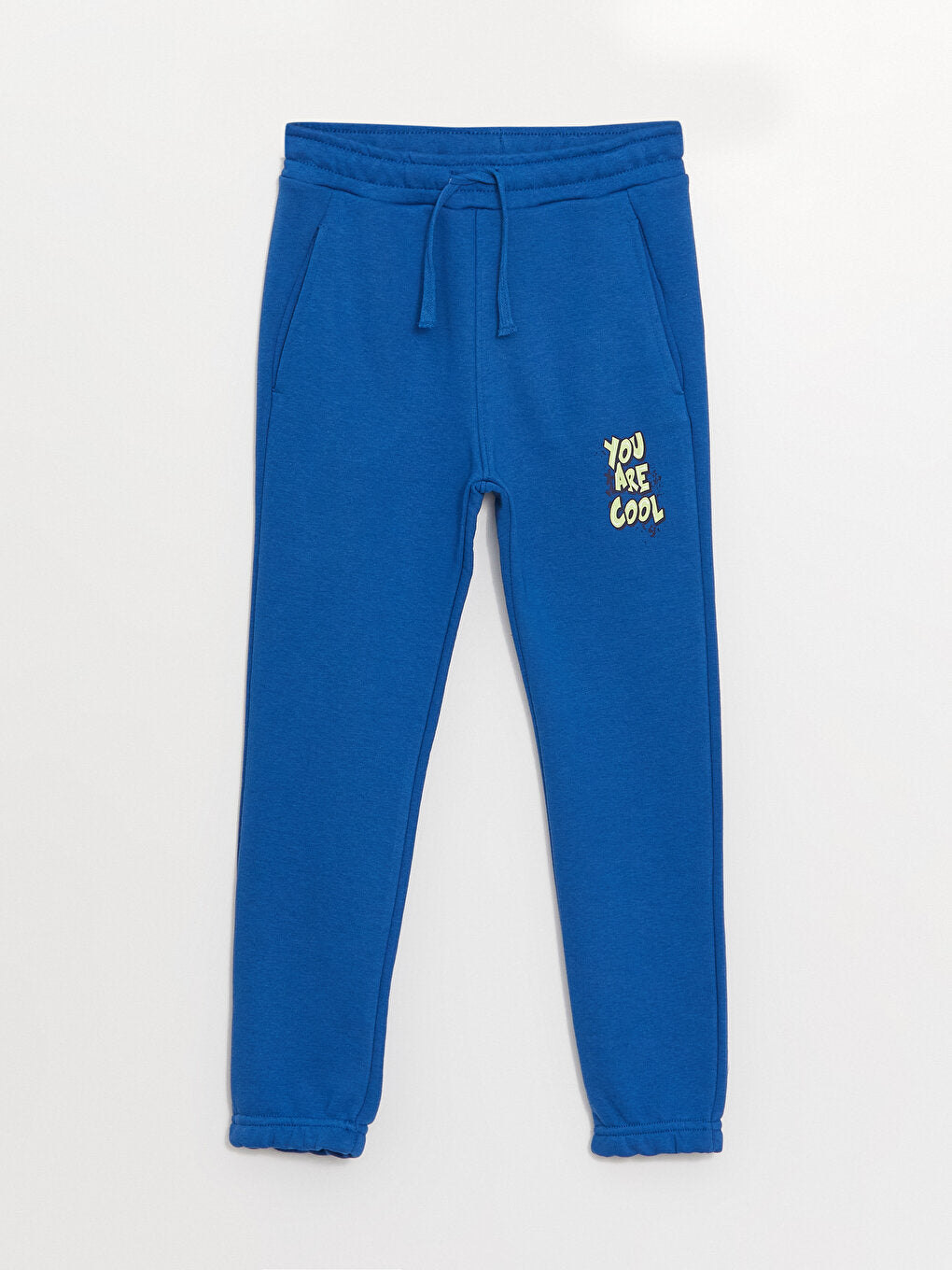 Printed Boys' Jogger Sweatpants with Elastic Waist