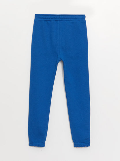 Printed Boys' Jogger Sweatpants with Elastic Waist