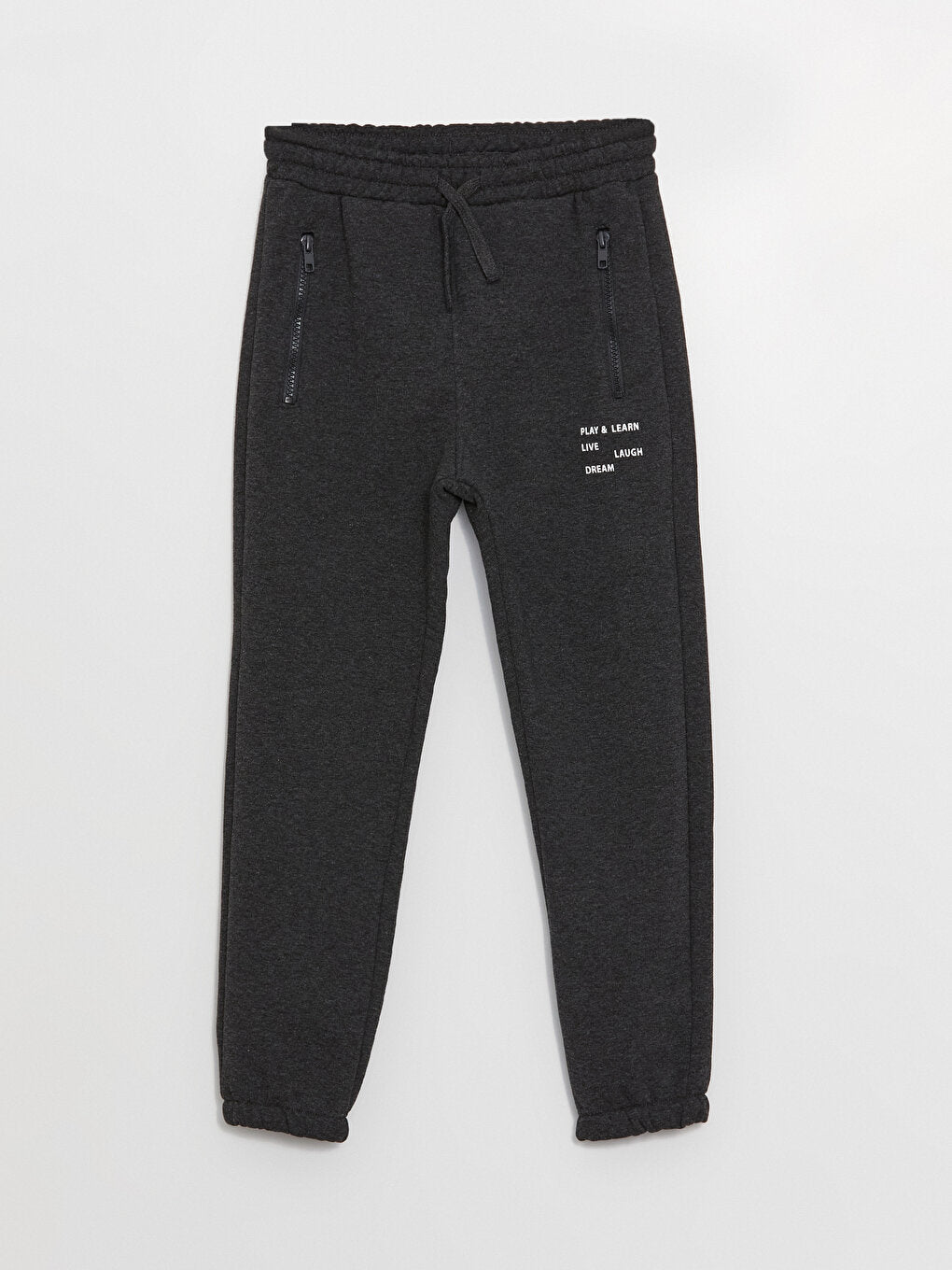 Printed Boys' Jogger Sweatpants with Elastic Waist