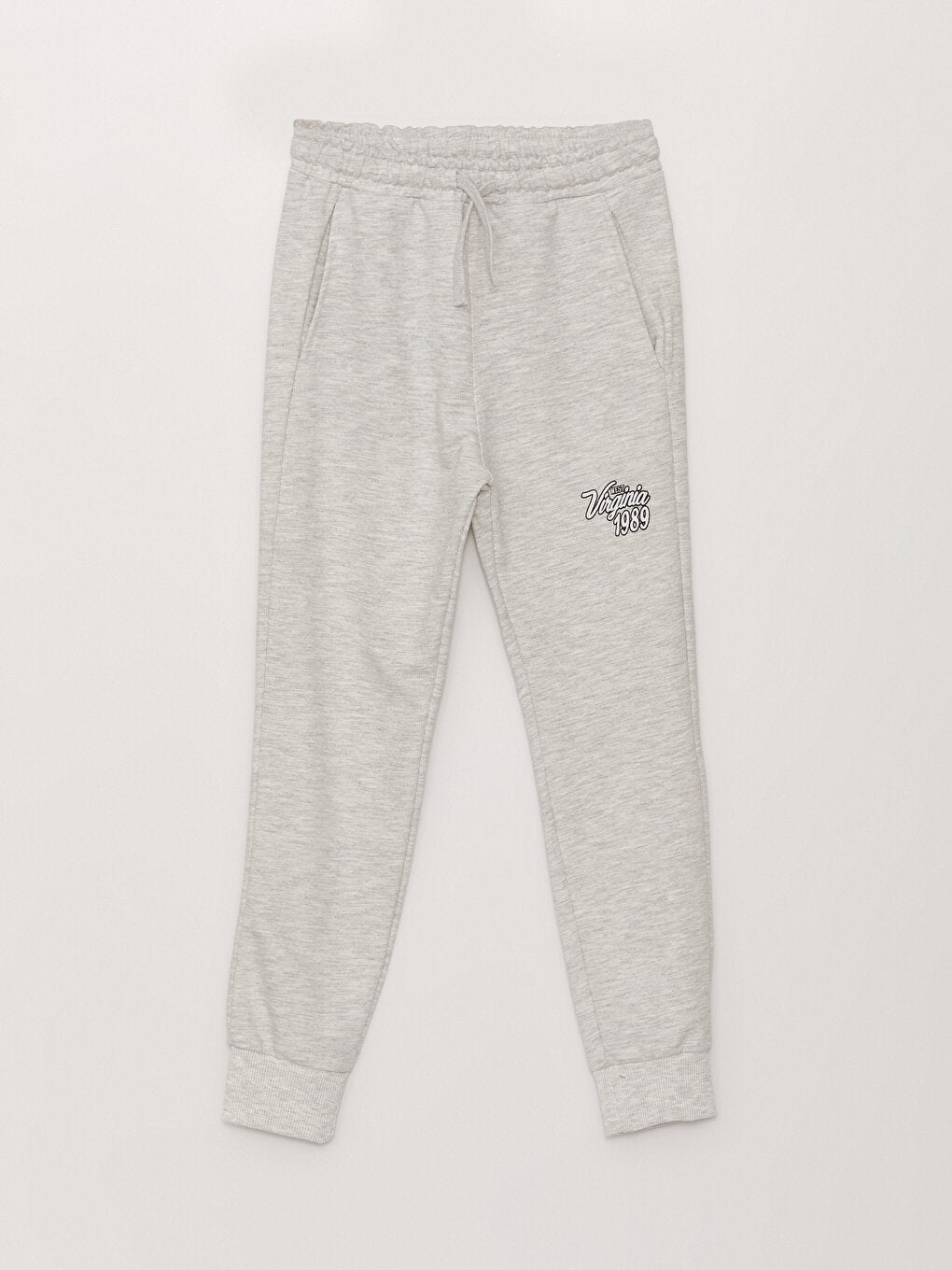 Printed Boys' Jogger Sweatpants with Elastic Waist