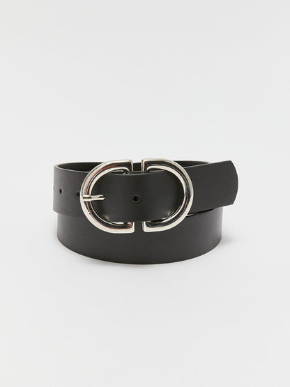 Leather Look Women's Belt