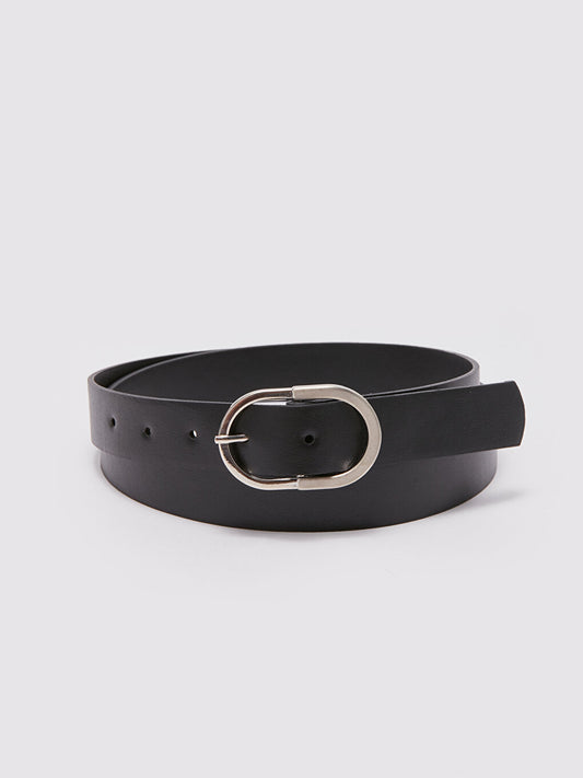 Leather Look Women's Belt