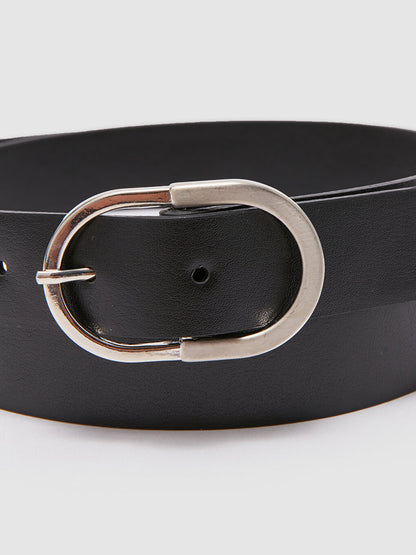 Leather Look Women's Belt