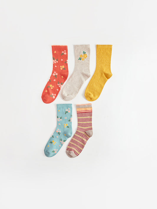 Patterned Women's Socks Pack of 5