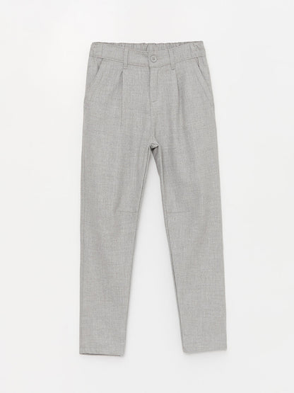 Comfortable Fit Elastic Waist Boy's Trousers