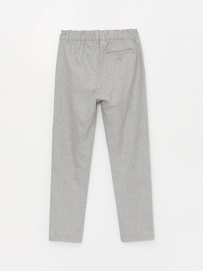 Comfortable Fit Elastic Waist Boy's Trousers