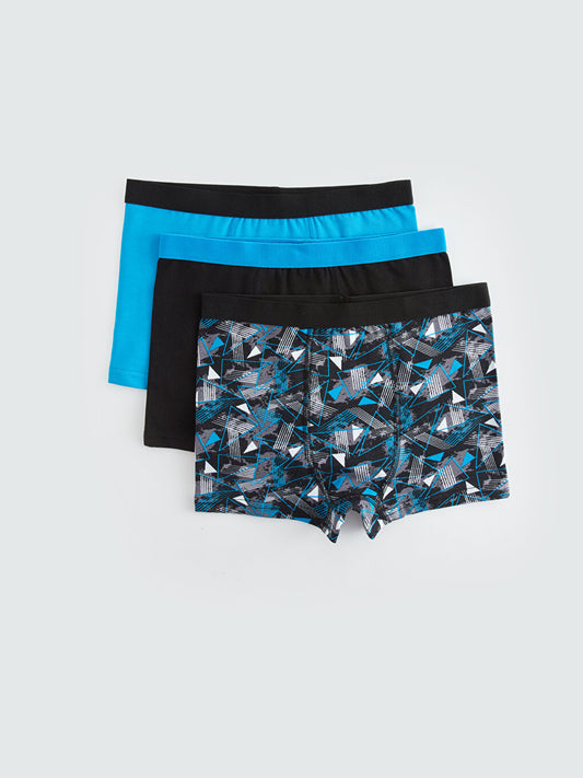 Printed Boy's Boxer 3-Piece