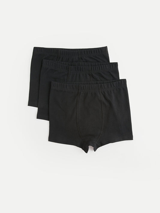 Basic Cotton Boys' Boxer 3-pack