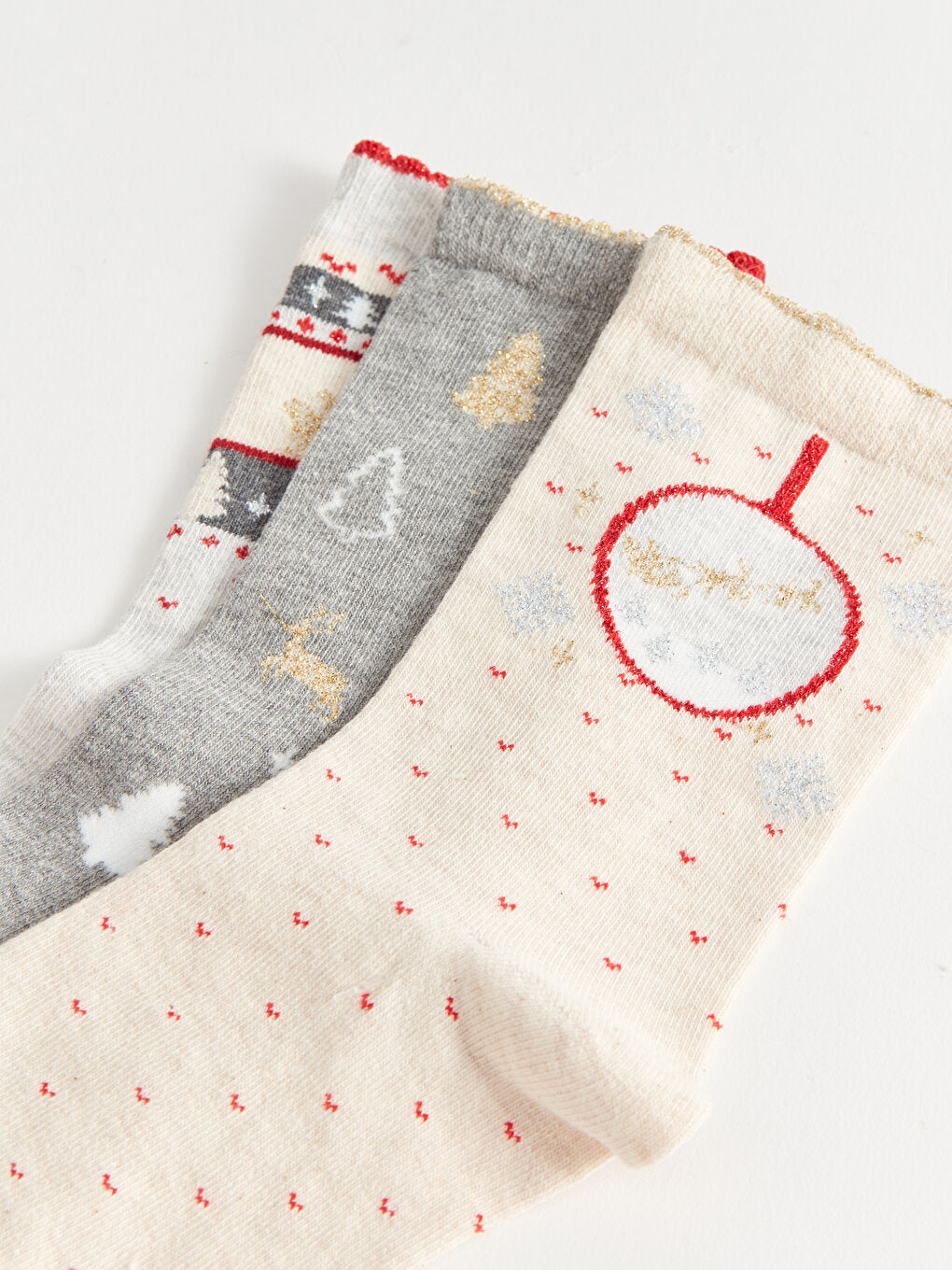 New Year's Themed Women's Socks 3 Pack