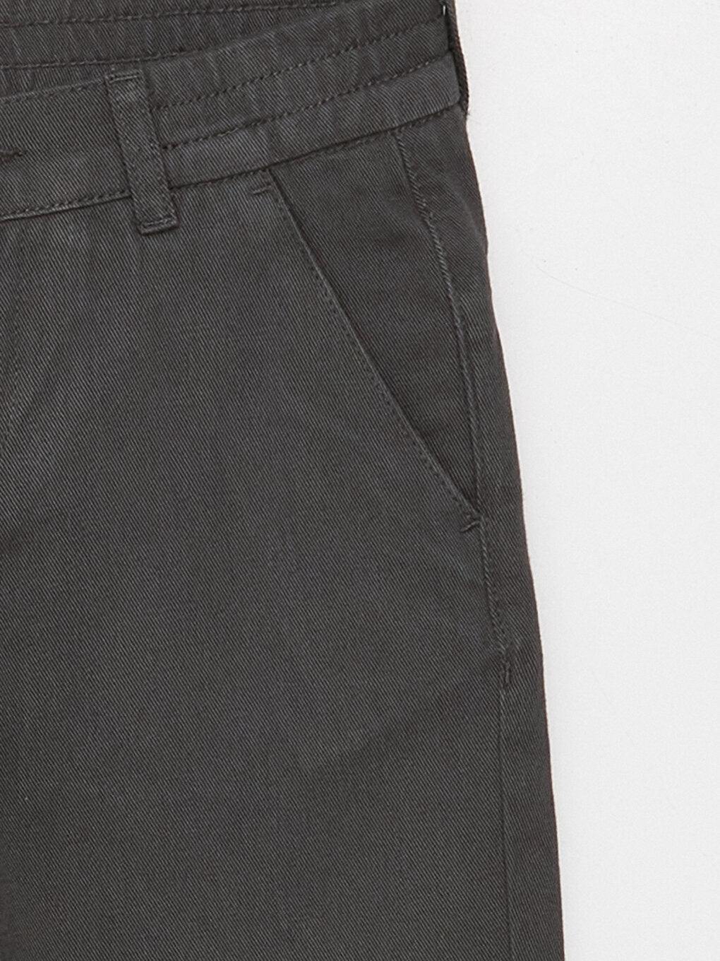 Basic Boy's Trousers with Elastic Waist