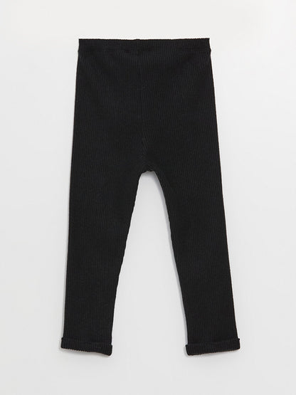 Basic Baby Boy Tights with Elastic Waist