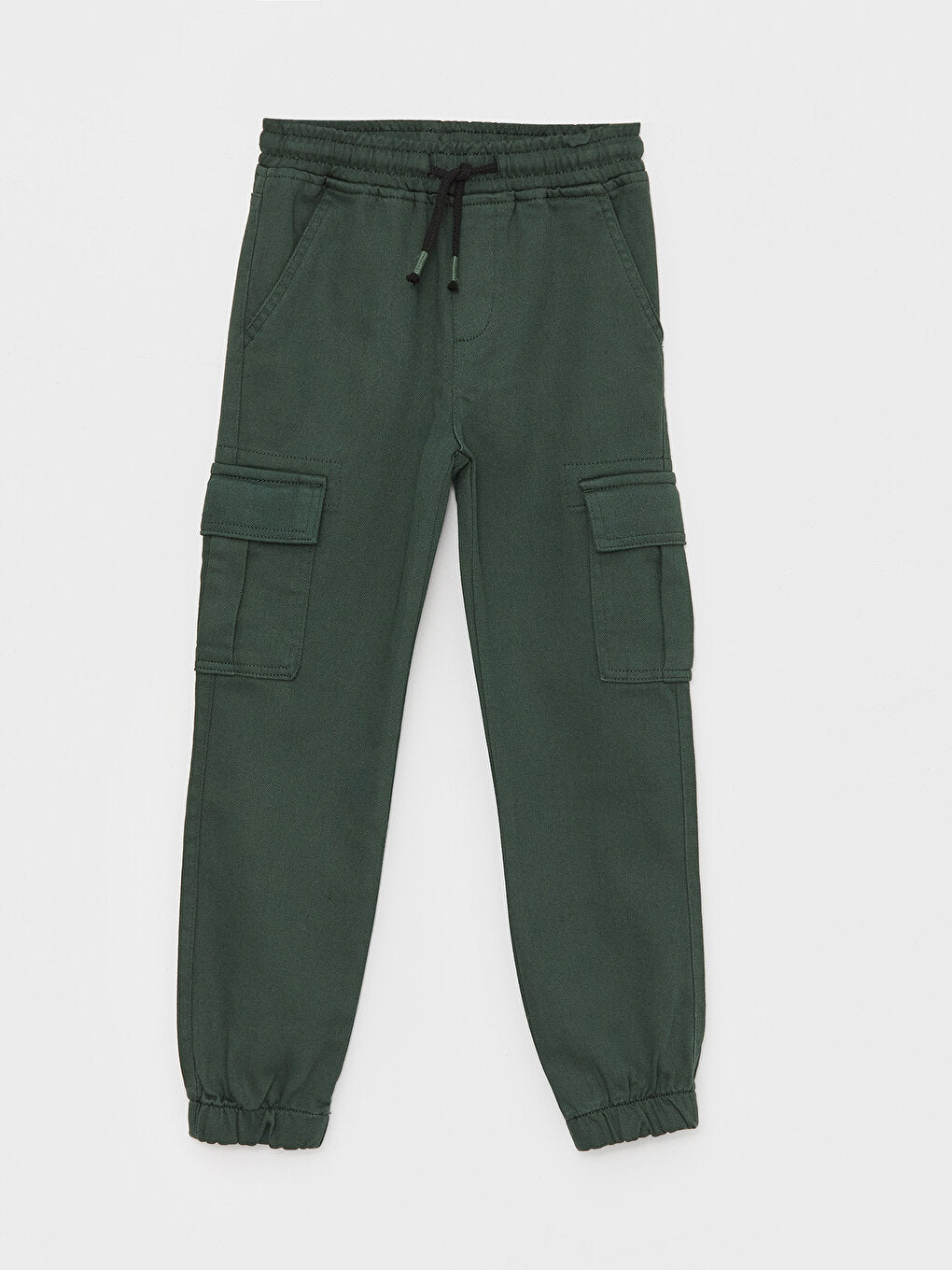 Boys' Cargo Jogger Pants with Elastic Waist