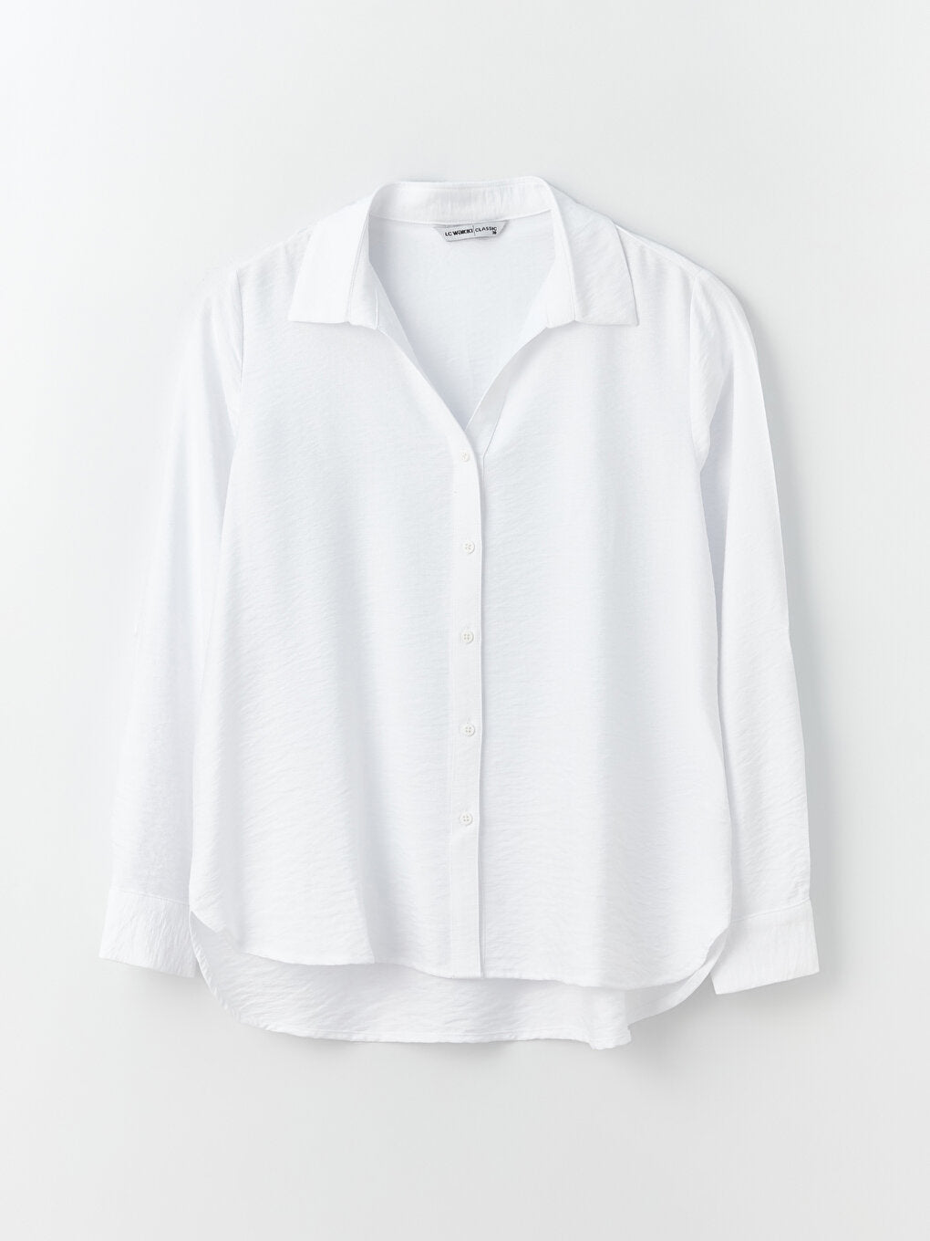 Plain Long Sleeve Women's Shirt