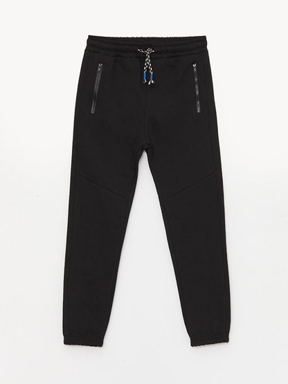 Basic Boys' Jogger Sweatpants with Elastic Waistband