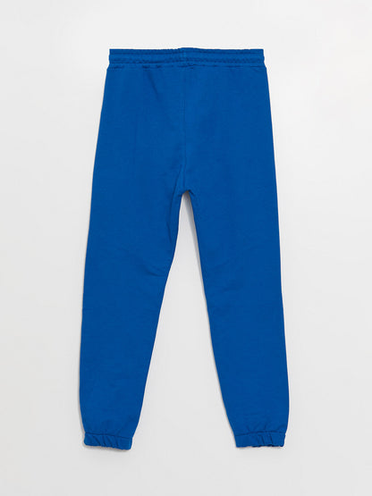 Basic Boy's Jogger Sweatpants with Elastic Waist