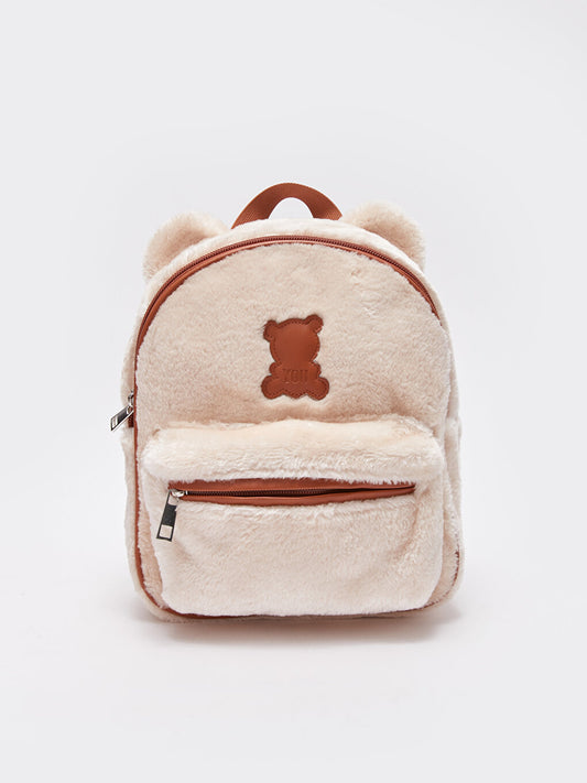 Plush Girl's Backpack