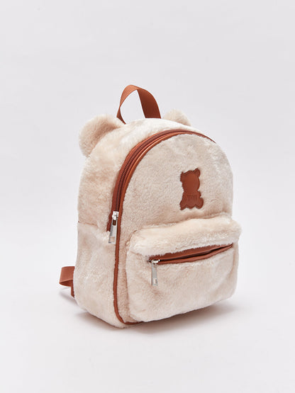 Plush Girl's Backpack