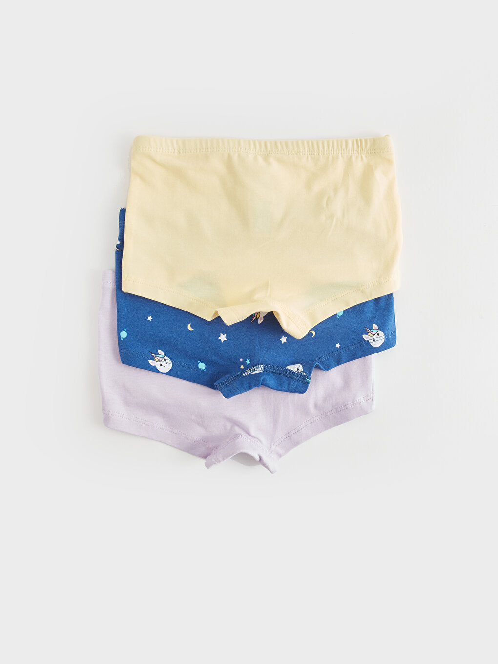 Printed Girls' Boxer 3-Piece