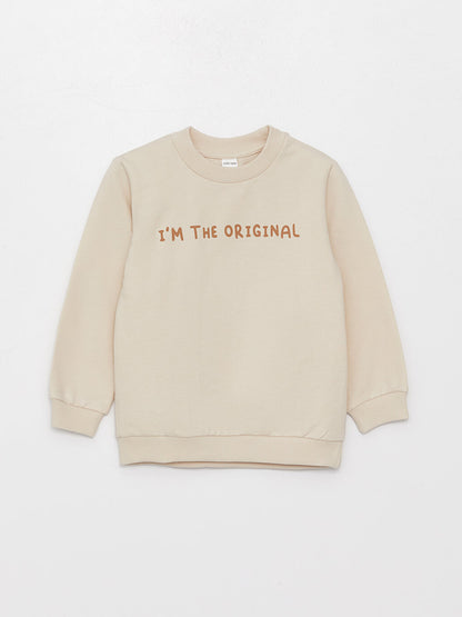 Crew Neck Baby Boy Sweatshirt