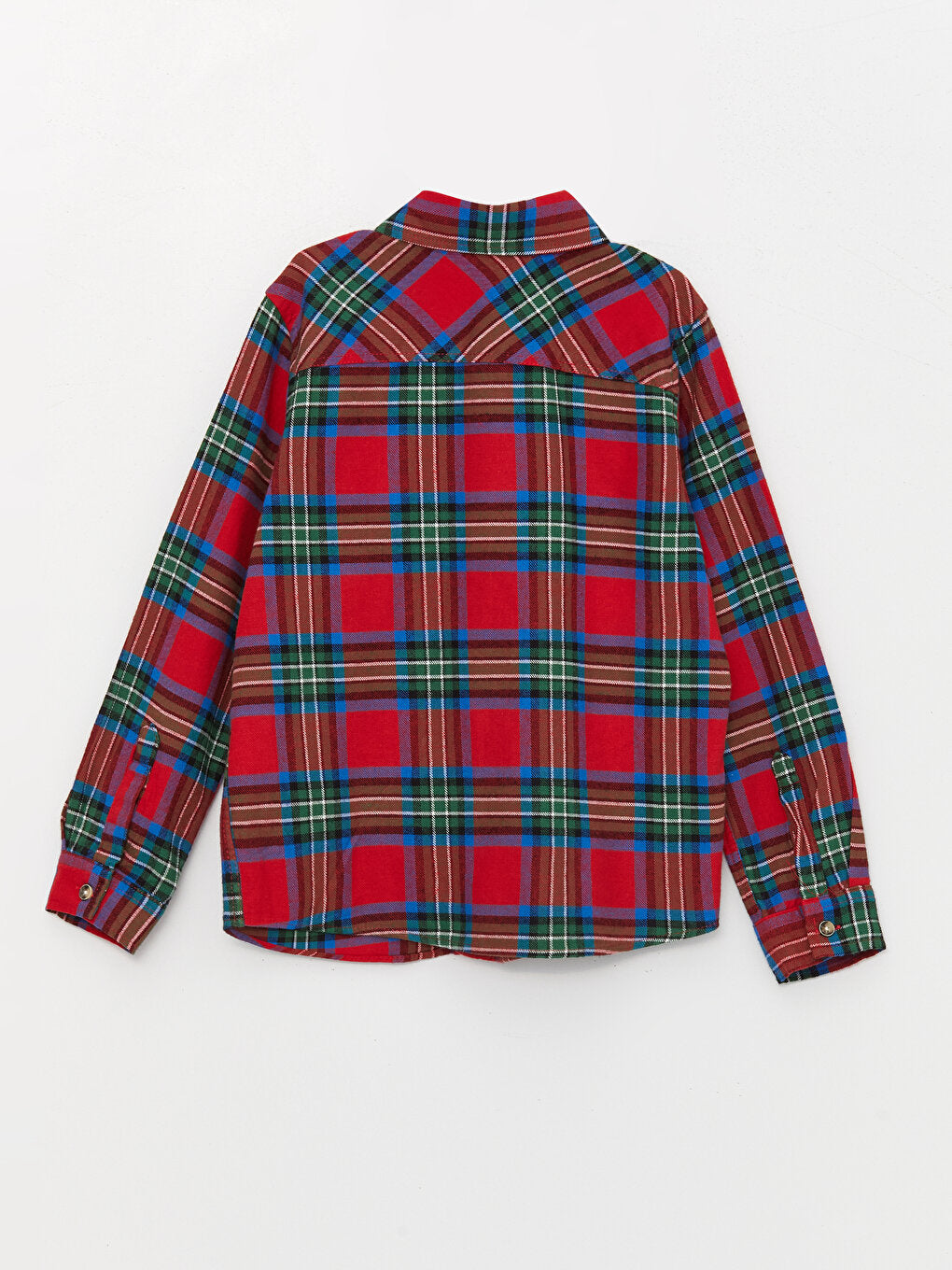 Plaid Long Sleeve Boys' Shirt