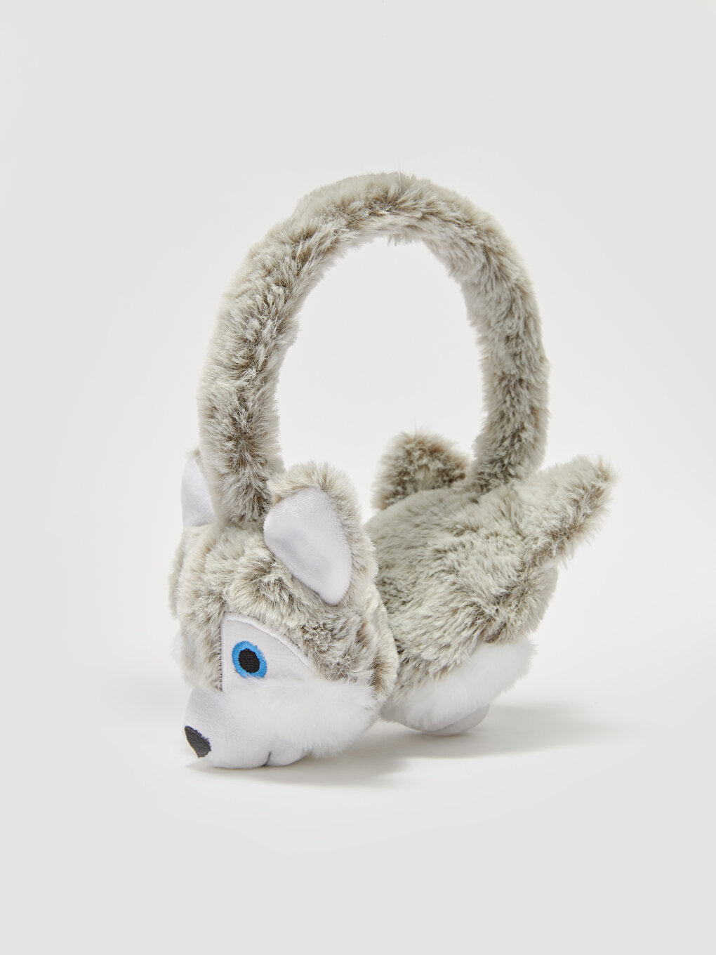 3D Appliqued Plush Boy Headphones