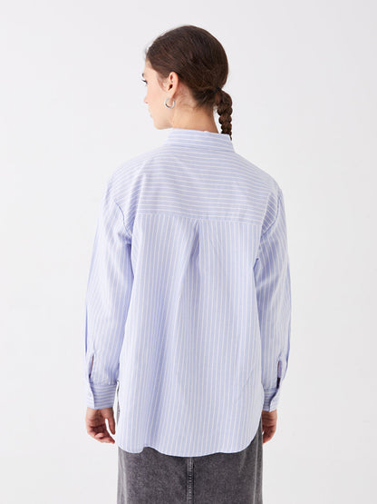 Striped Long Sleeve Women's Shirt