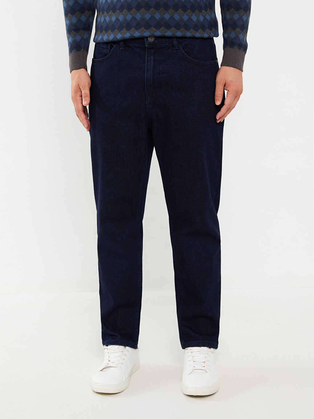 Loose Fit Men's Jean Trousers