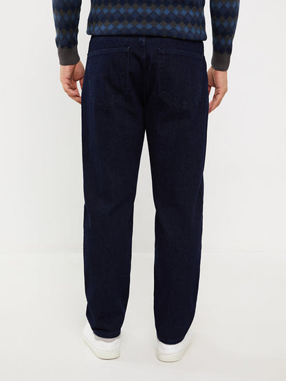 Loose Fit Men's Jean Trousers