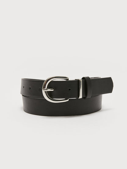 Leather Look Women's Belt