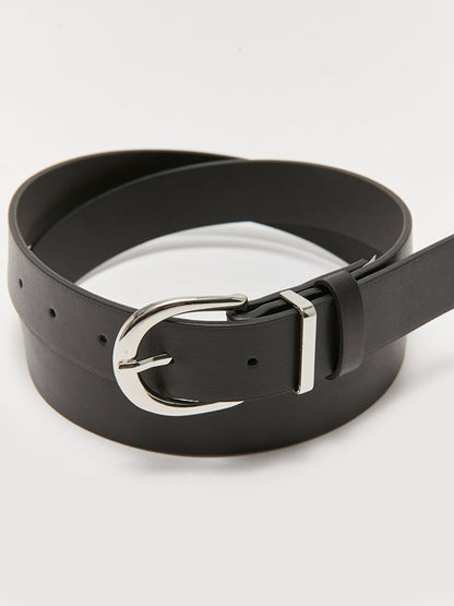 Leather Look Women's Belt