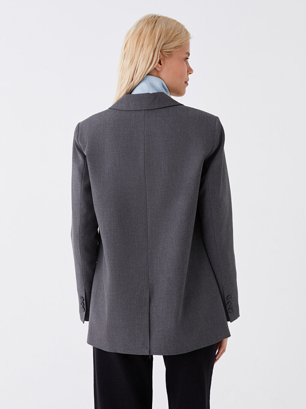 Plain Long Sleeve Women's Jacket