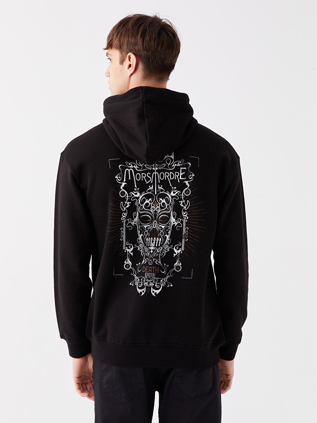 Long Sleeve Printed Men's Hoodie