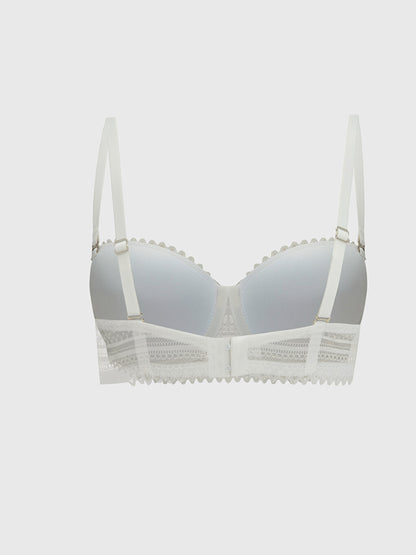 Underwire Unpadded Lace Bra