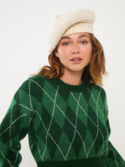 Women's Knitwear Painter Hat