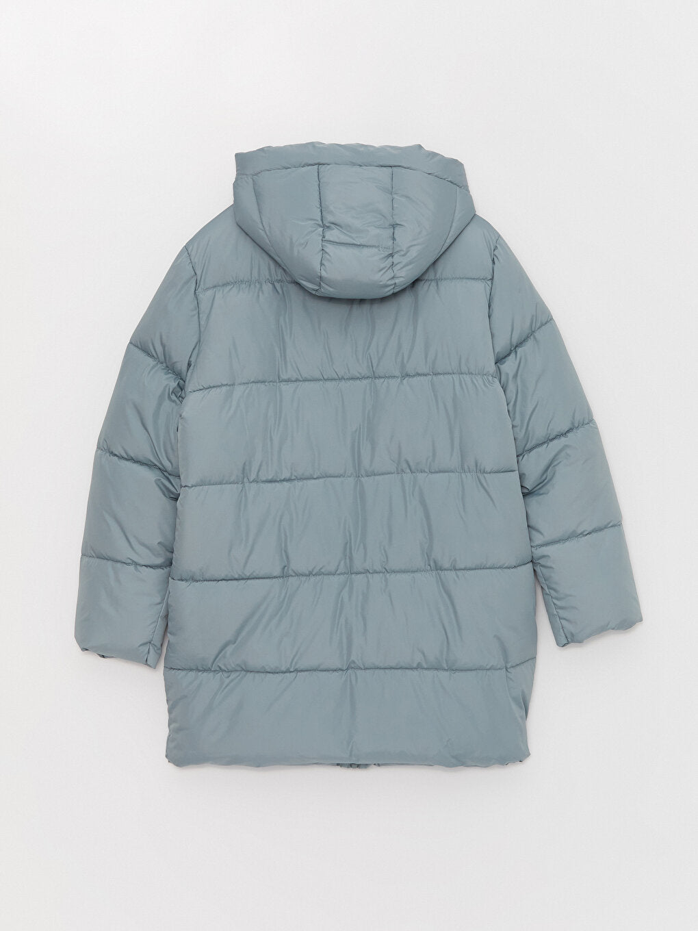 Women's Hooded Plain Puffer Coat