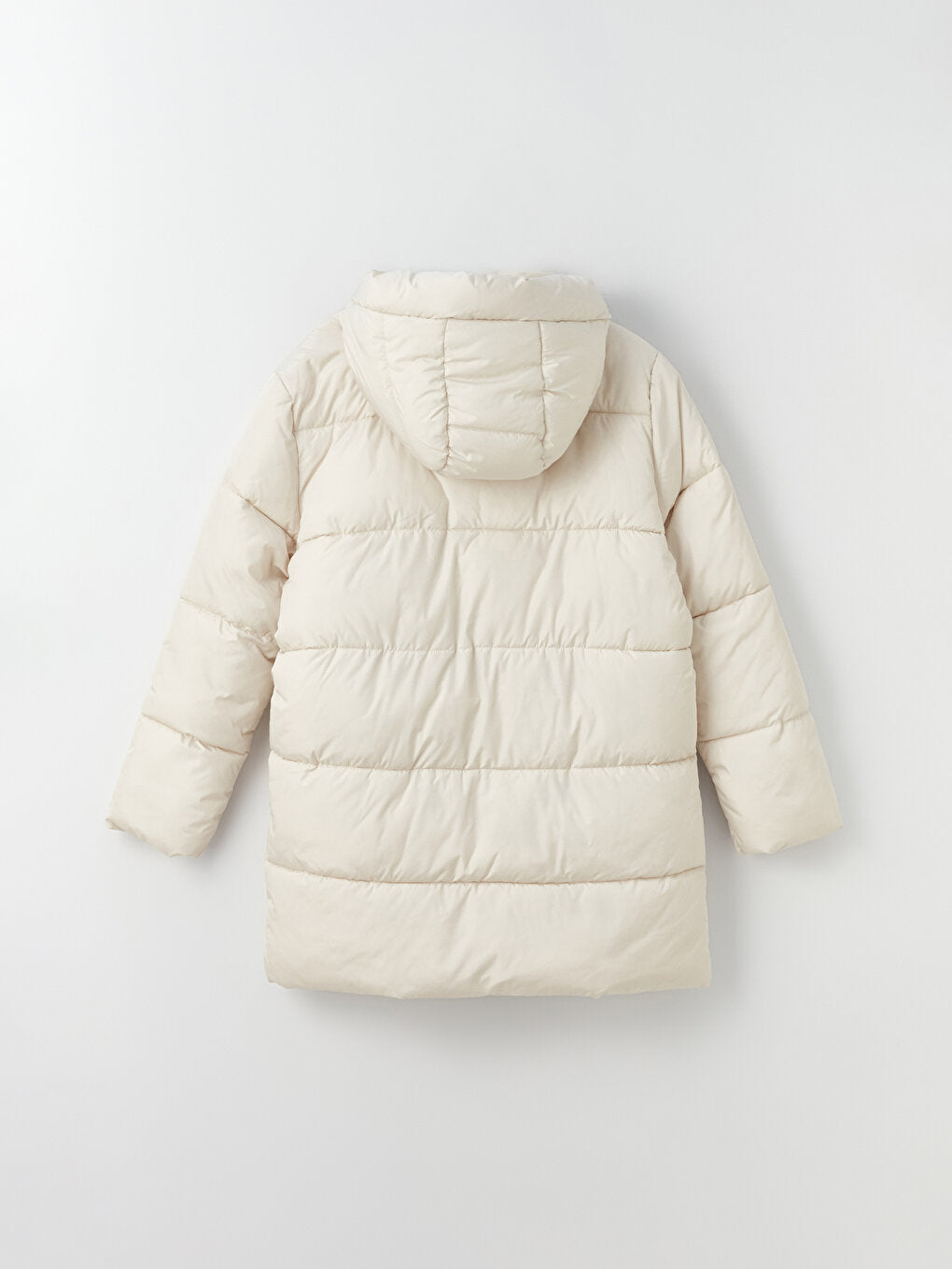 Women's Hooded Plain Puffer Coat