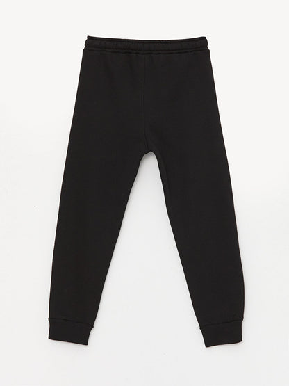 Basic Boy's Jogger Sweatpants with Elastic Waist