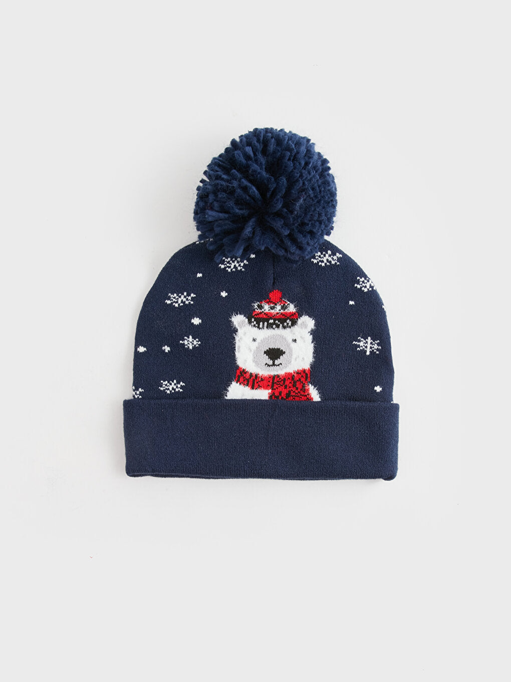 New Year's Themed Boy's Knitwear Beanie