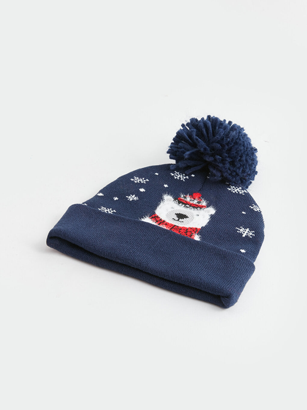 New Year's Themed Boy's Knitwear Beanie