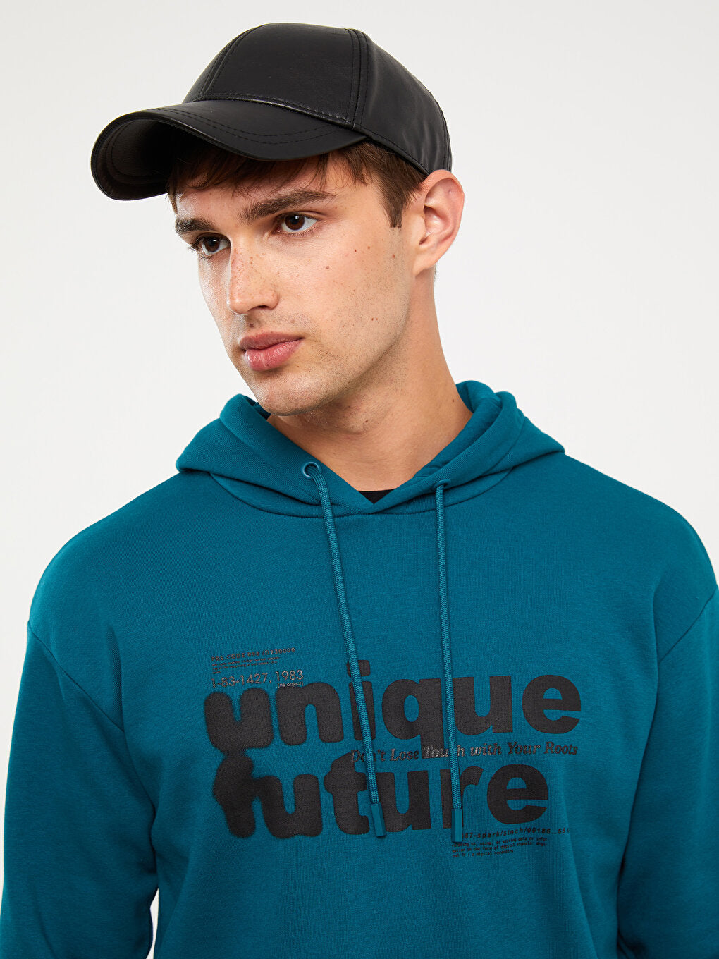 Long Sleeve Printed Men's Hoodie