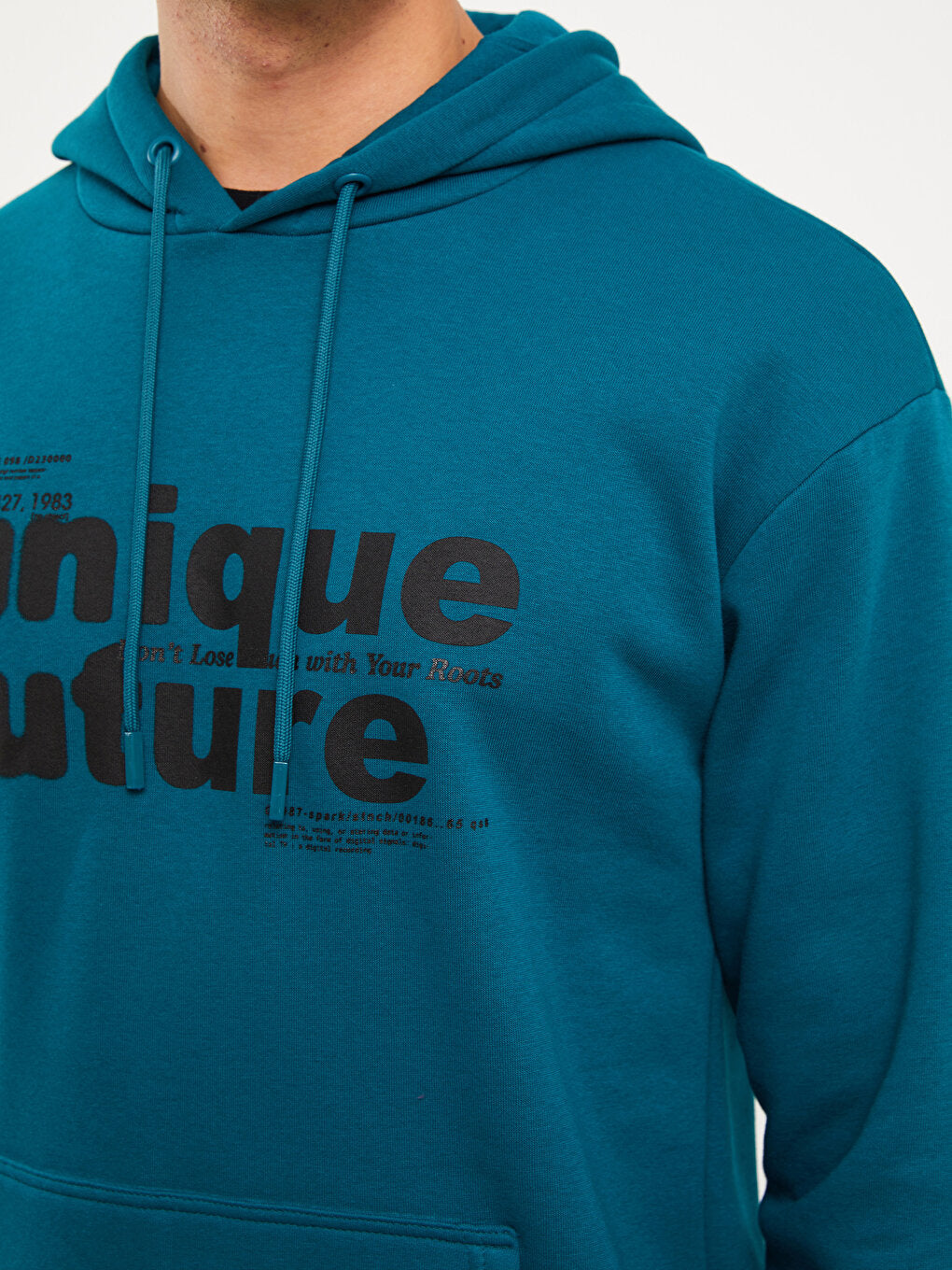 Long Sleeve Printed Men's Hoodie