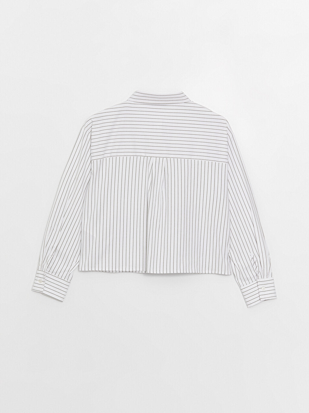 Striped Long Sleeve Oversize Women's Shirt