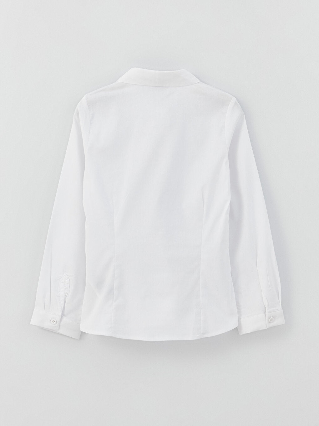 Basic Long Sleeve Girl's Shirt