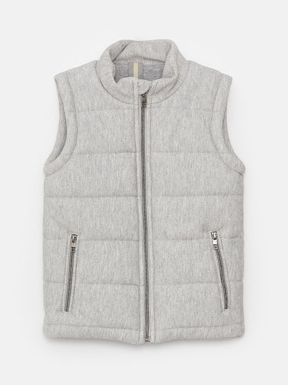 High Collar Boy's Vest