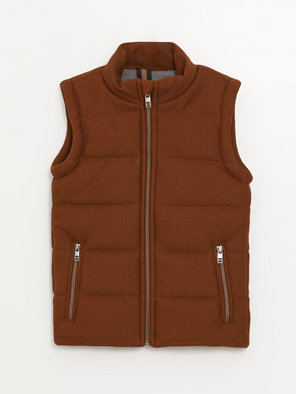 High Collar Boy's Vest