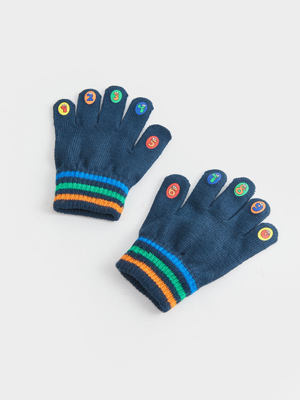 Colorful Printed Boy's Gloves