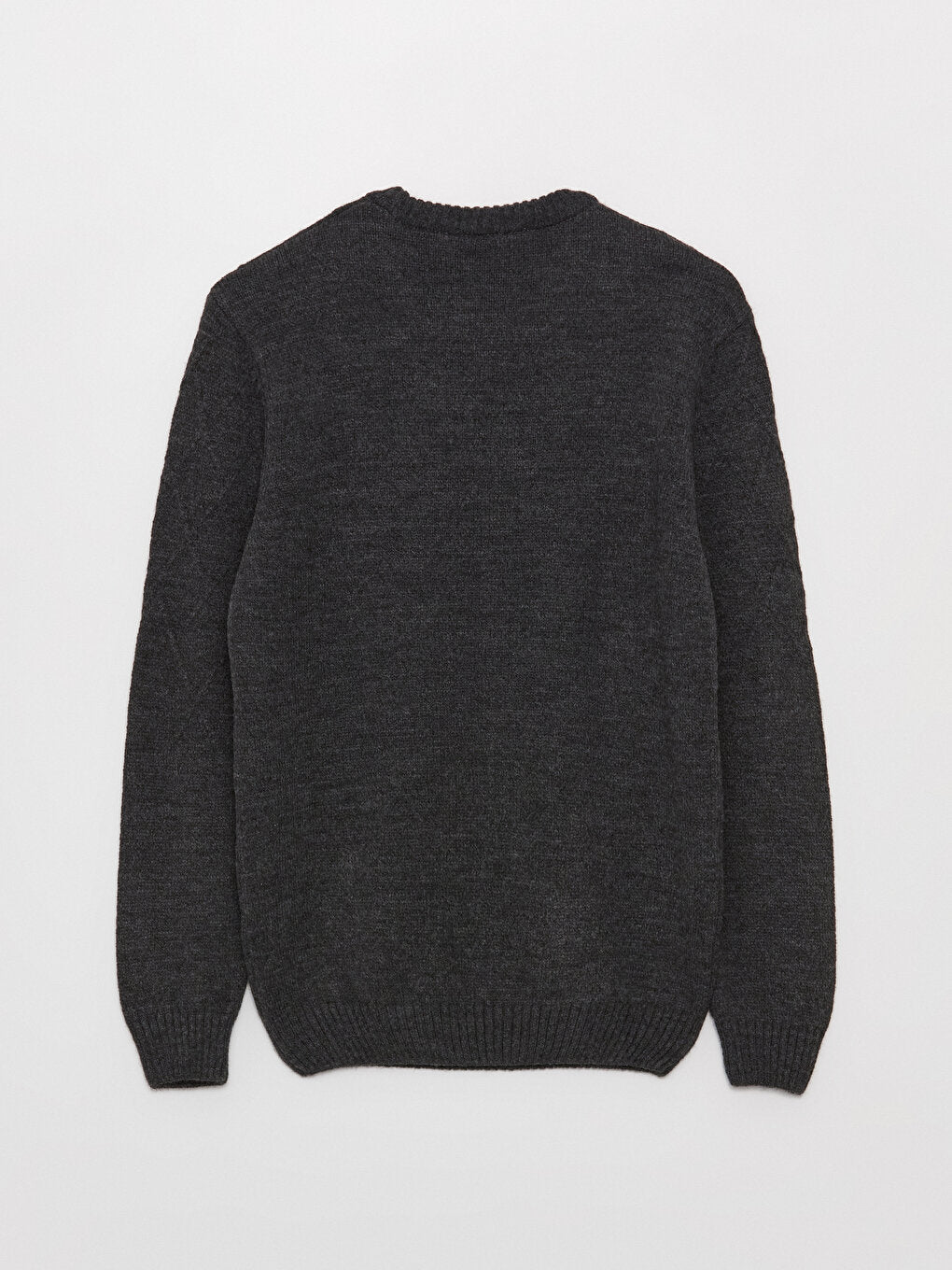 Crew Neck Long Sleeve Men's Knitwear Sweater